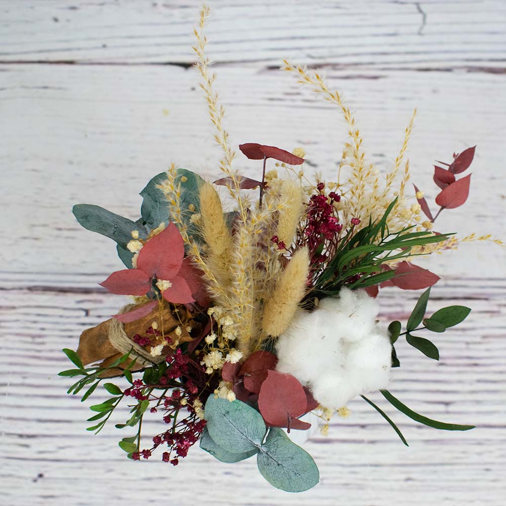 Taza Canela y algodón