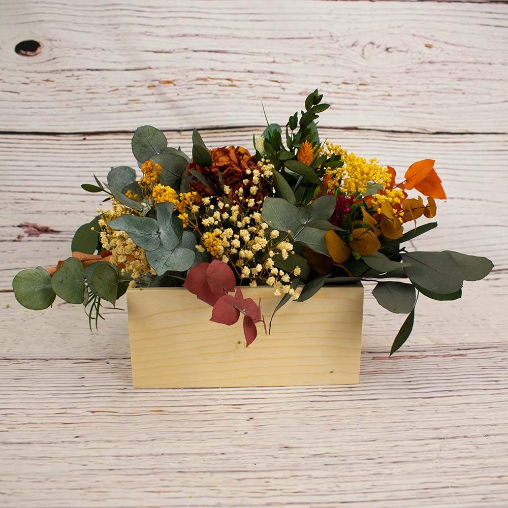 Centro de mesa otoñal