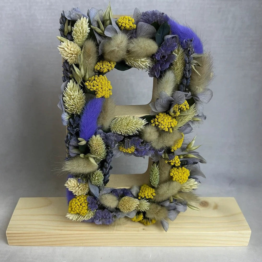 Letra florida Borgoña