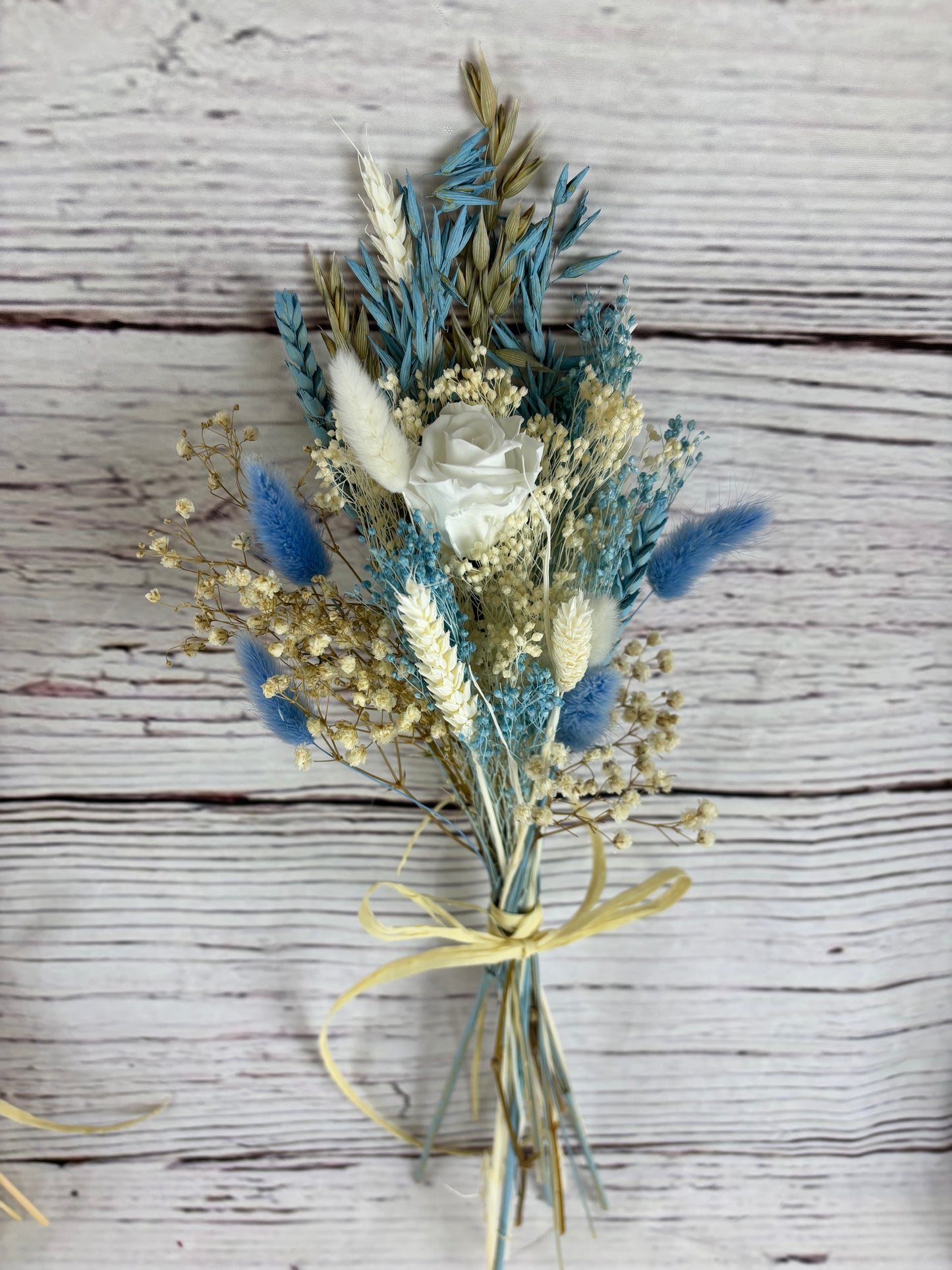 Mini ramo de flores preservadas