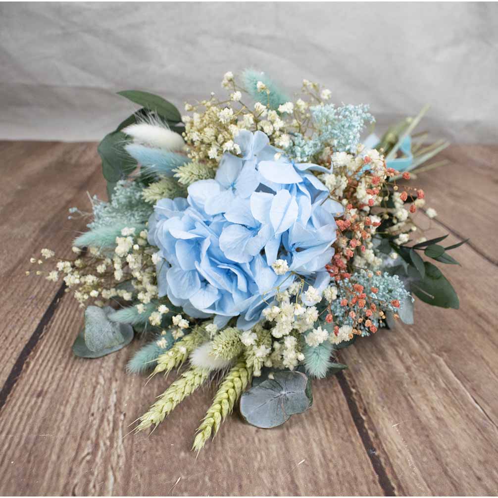 Ramo sencillo con hortensia