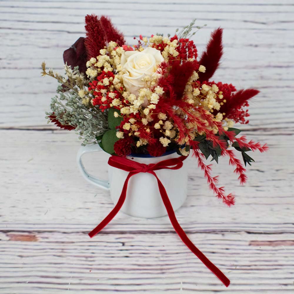 Taza navideña duendecillo