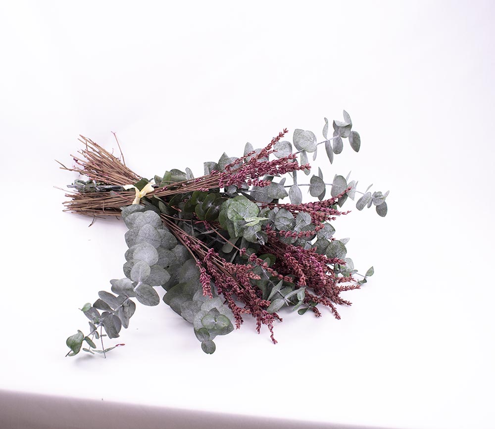 eucalipto y lavanda preservada