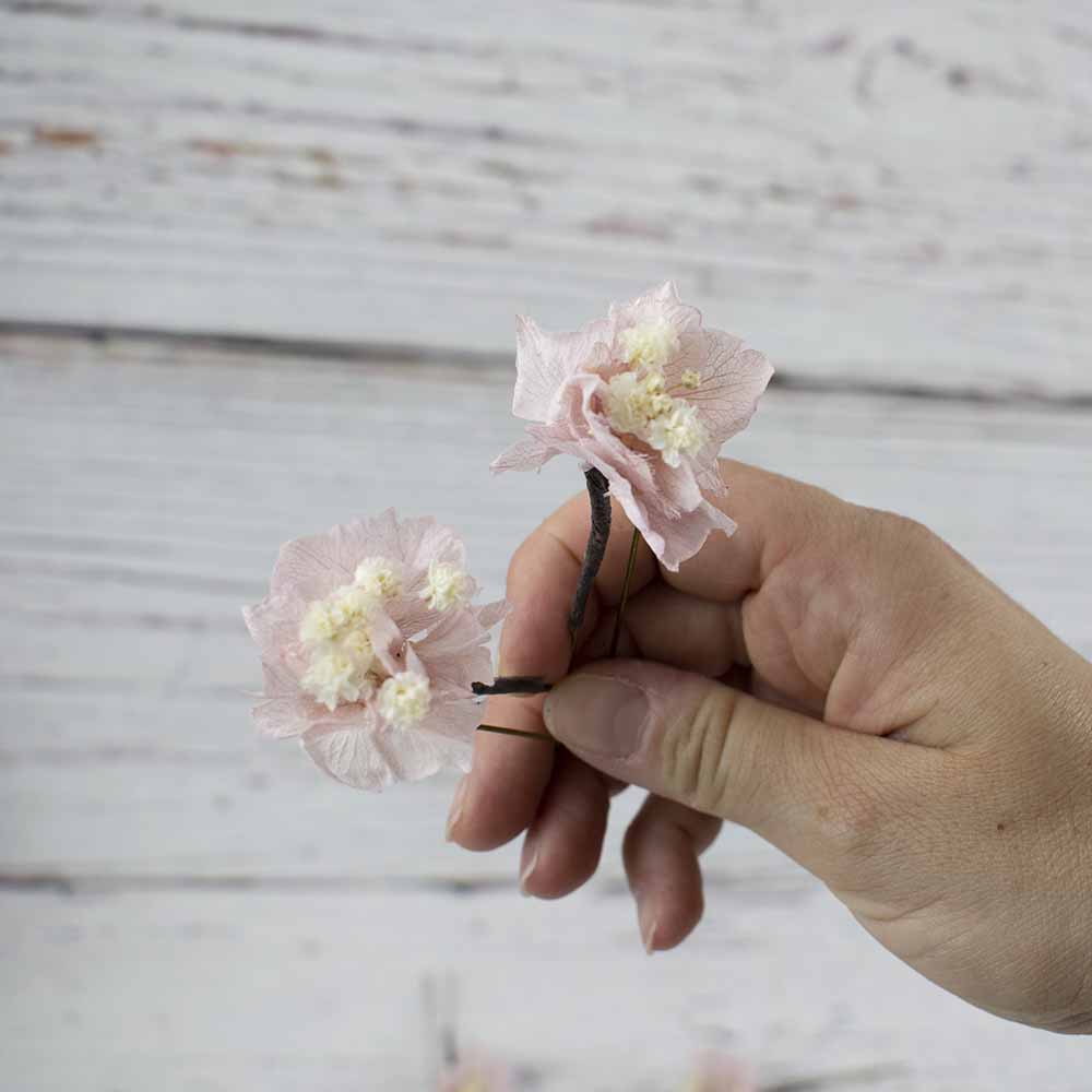 hortensias pelo novia