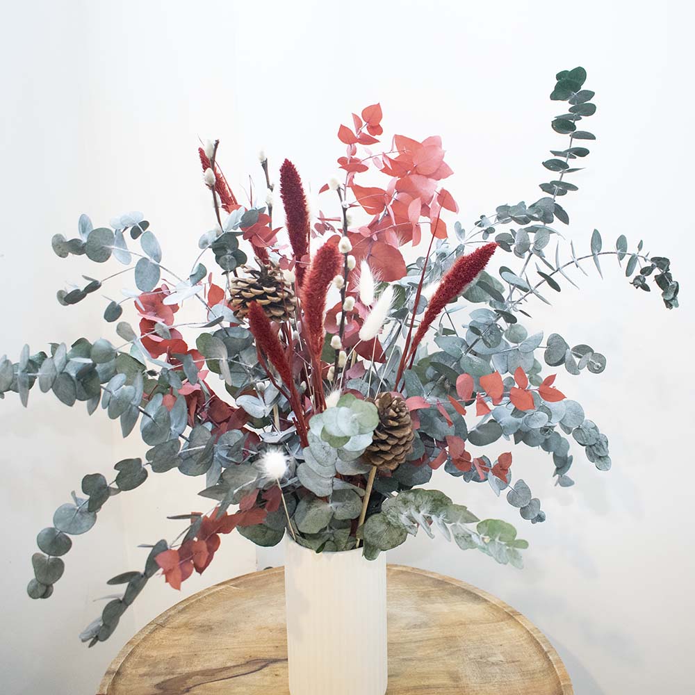 ramo de eucalipto seco