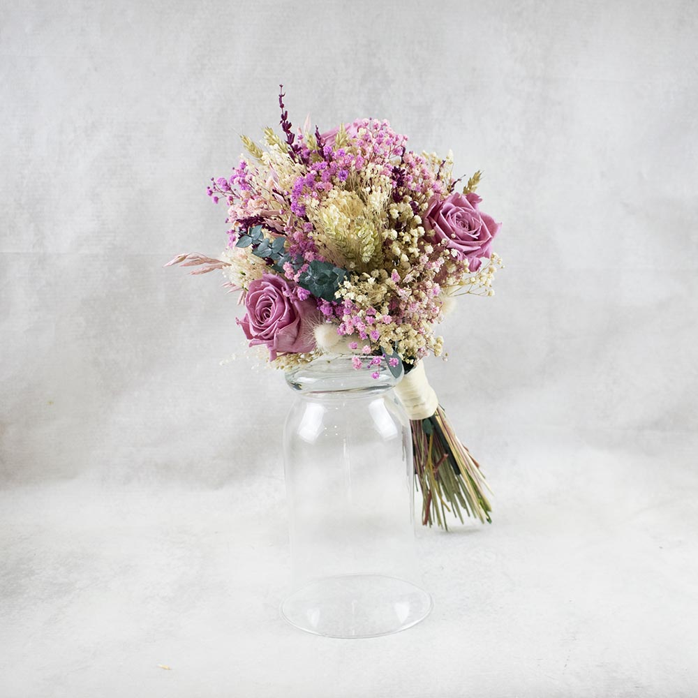 ramo preservado de novia