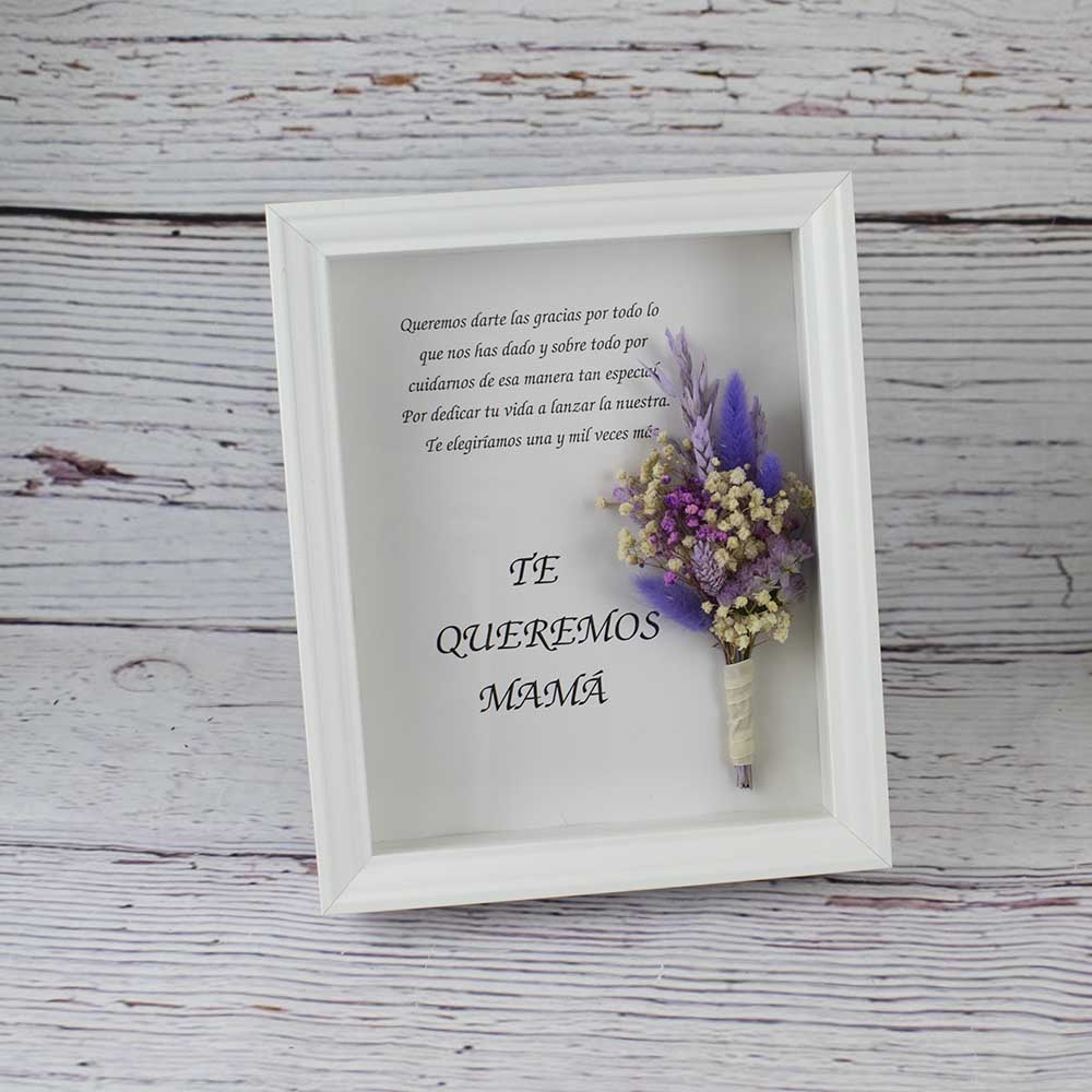 marco de flores para mamá