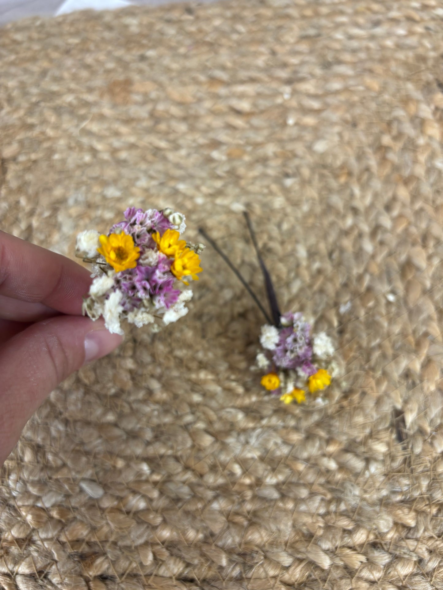 Horquillas de flores silvestres Matilda