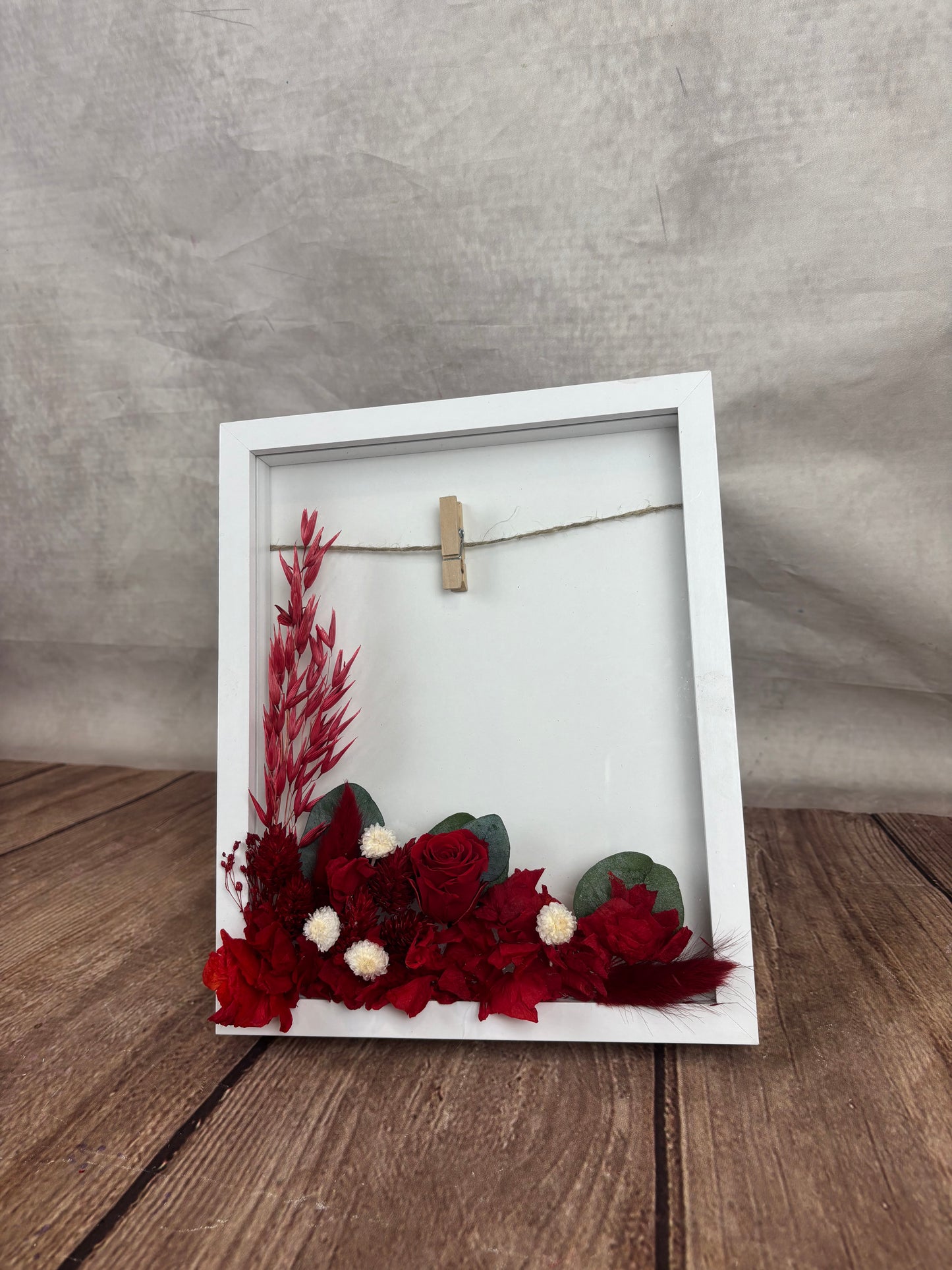 Marco para foto con pinza