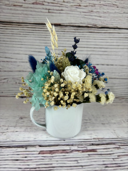 Taza de flores Albaicinera