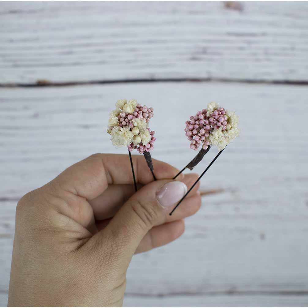 Flore para el pelo rosas preservadas