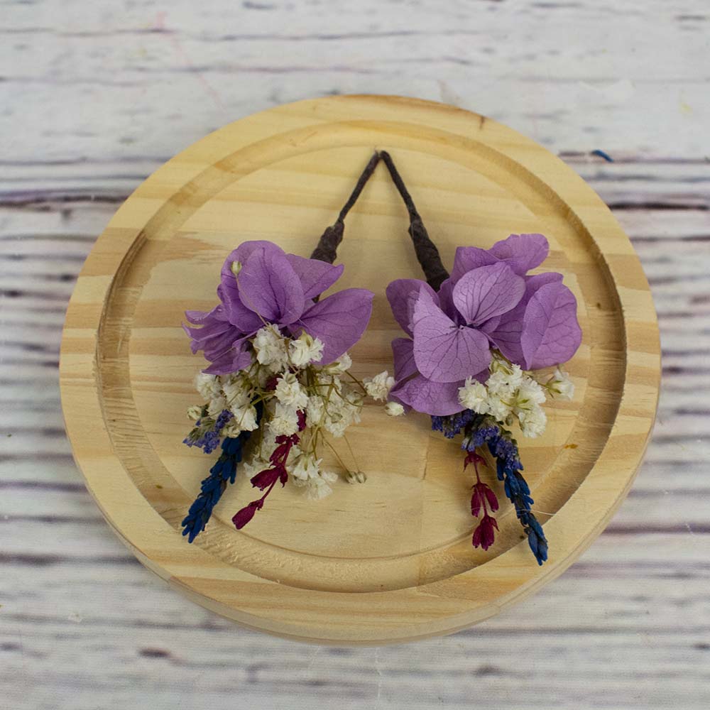 Horquillas flores Noa