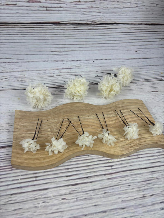 Hortensias preservadas crema para el pelo