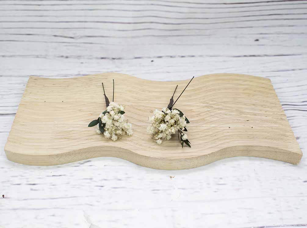horquillas preservadas pelo blancas