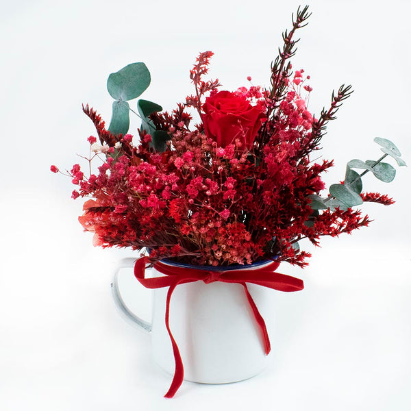 Taza de flores Amore