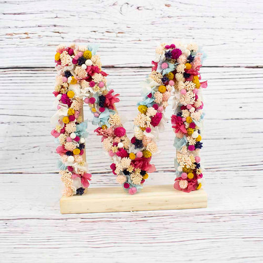 letra de flores secas alegria