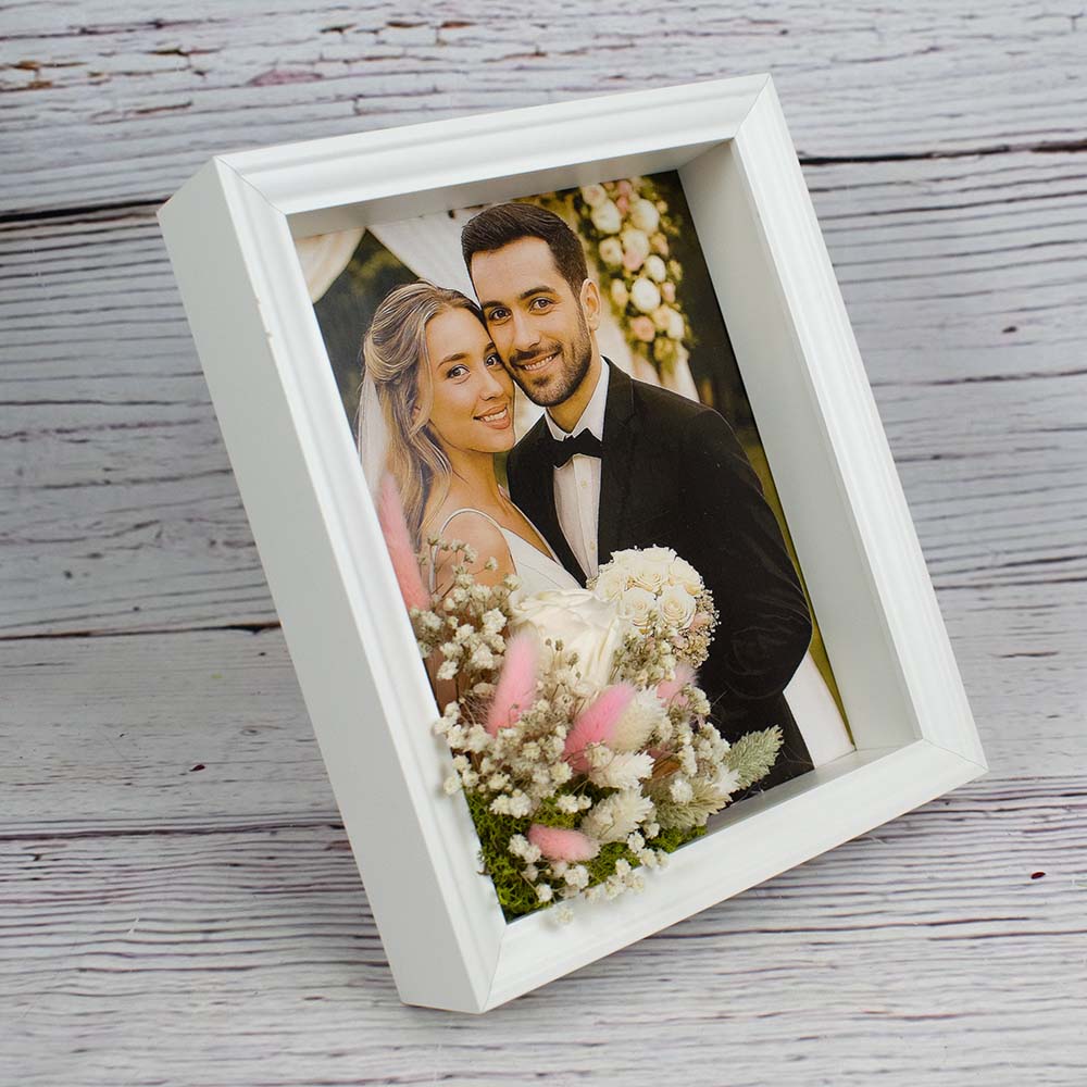 Marco de recuerdo post boda