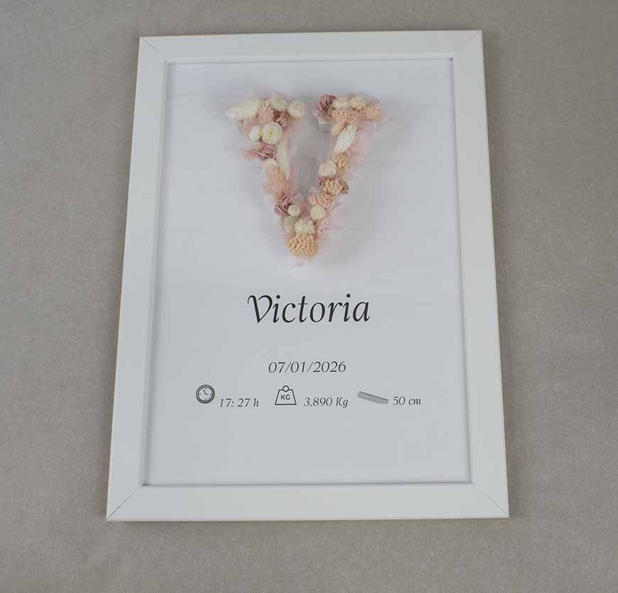 Cuadro inicial de flores Esencia