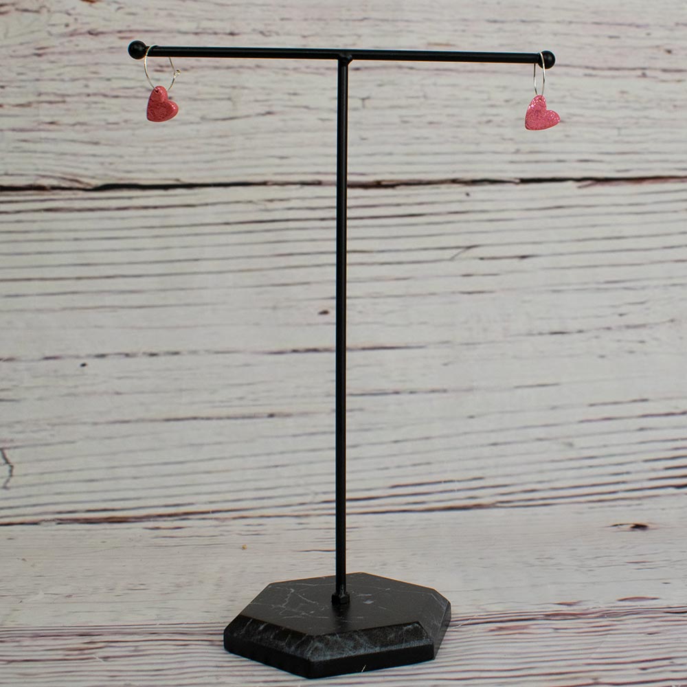 Pendiente corazón bonito