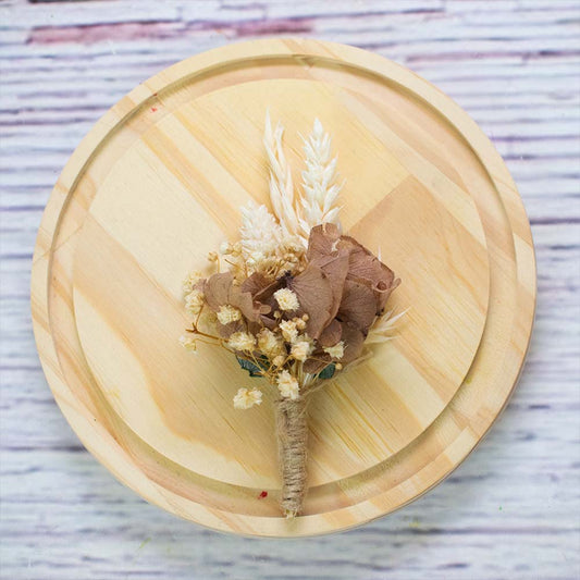 Flor en la solapa Vintage