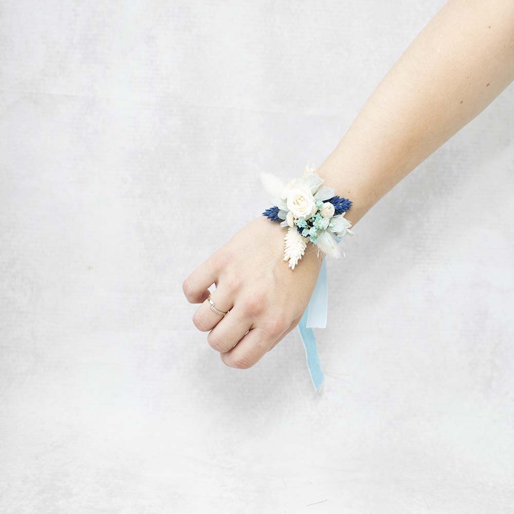 Pulsera de dama de honor Blue