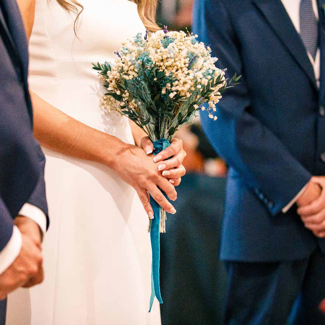 Ramo de novia sencillos Brigith