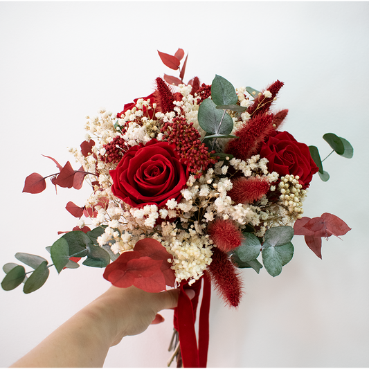 Ramito de rosas preservadas Talia