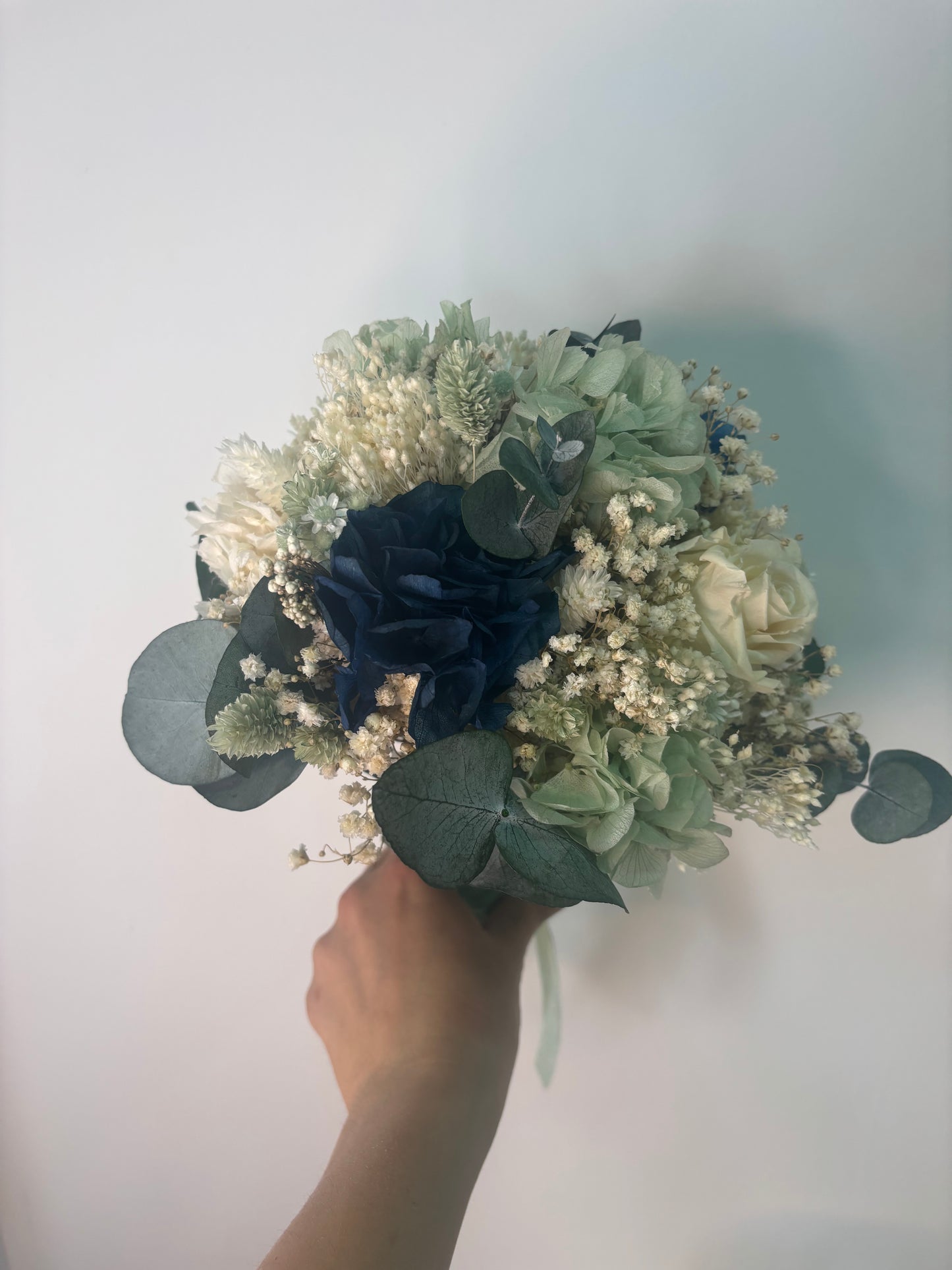 Ramo de novia con flor seca Isabella