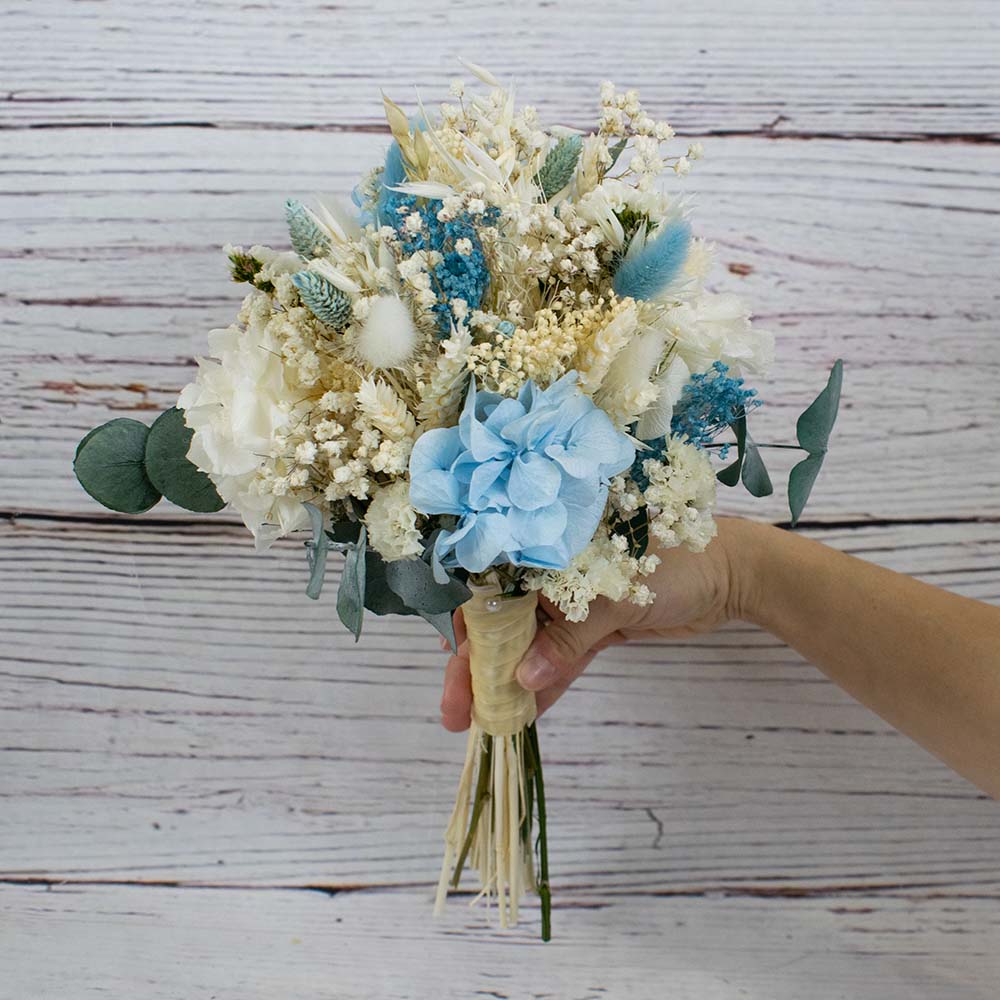 Ramo de novia sencillos para boda civil Sicilia