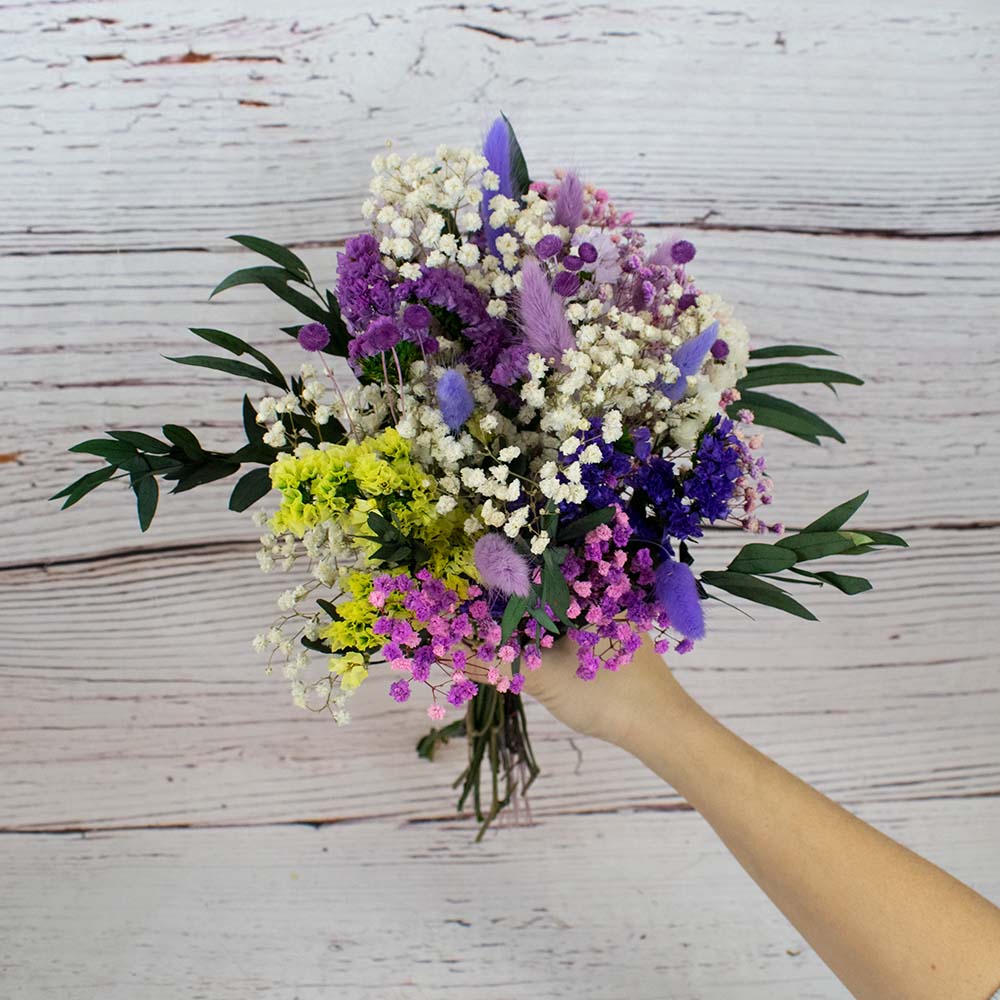 Ramo de flores lilas Amatista