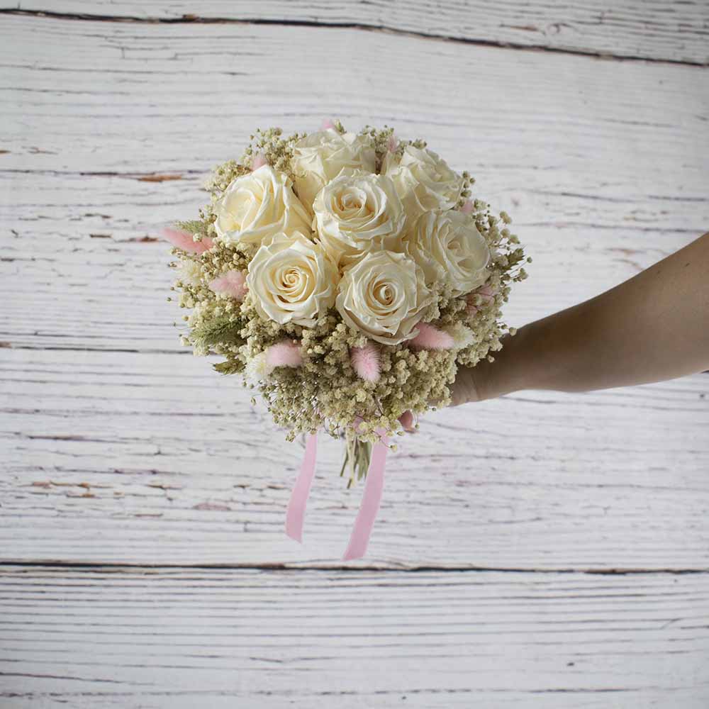 Ramo novia preservado Nur