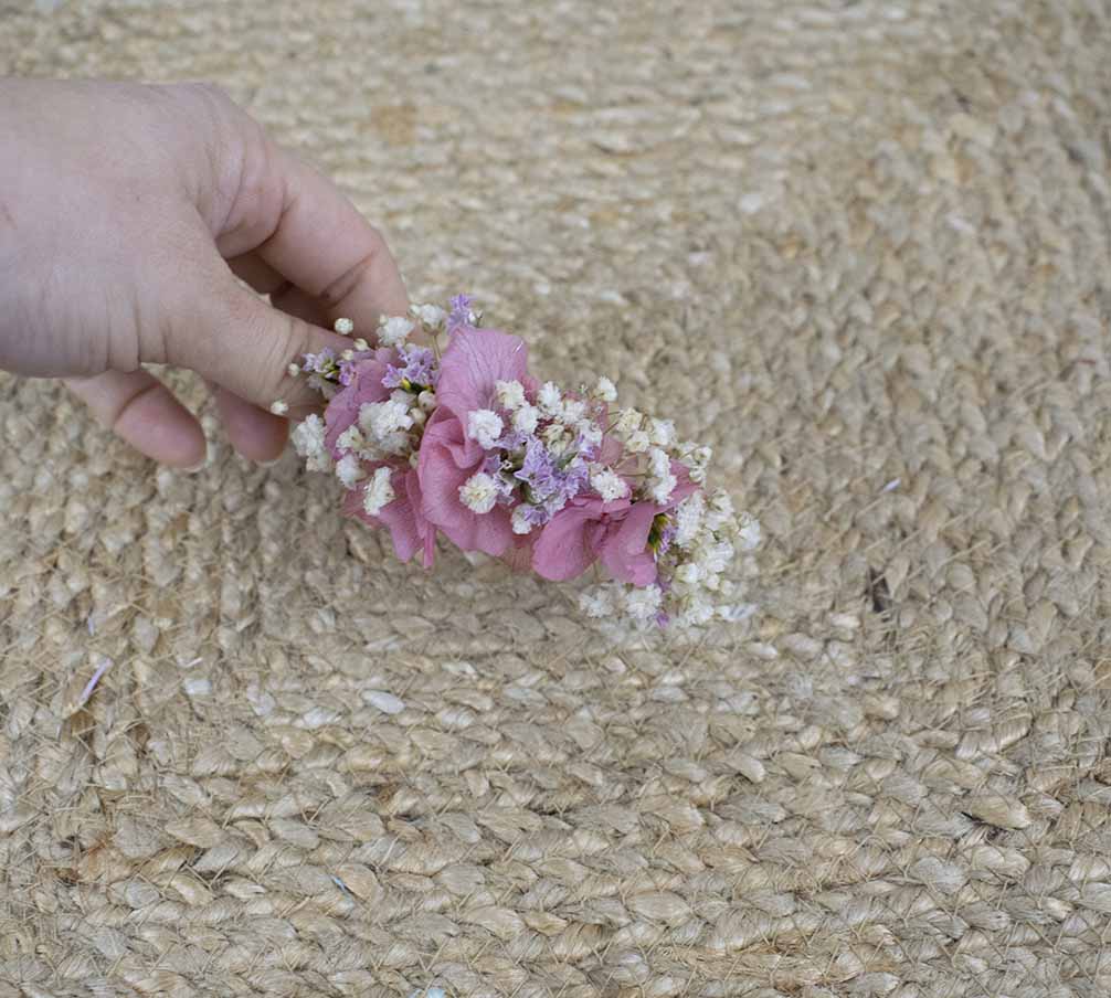 Tocado de flores Helena