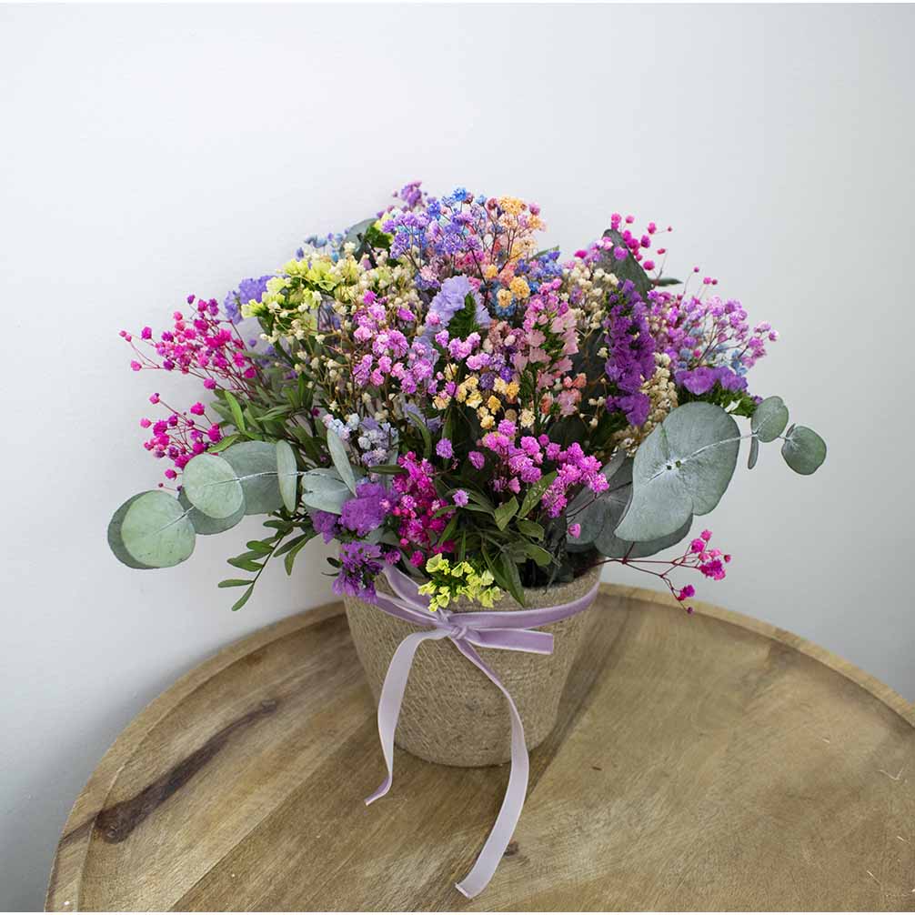 Cesto de flores Primavera
