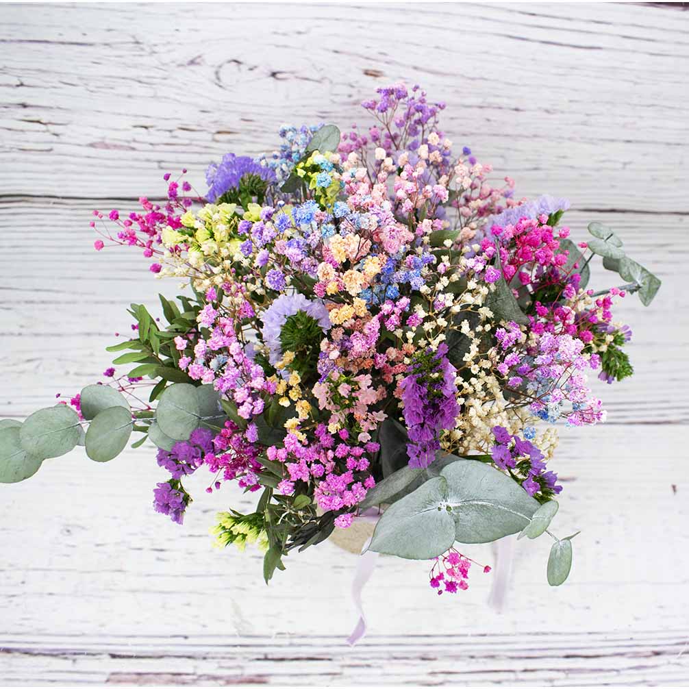 Cesto de flores Primavera