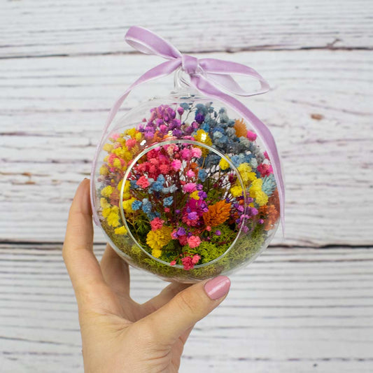 Réplica ramo en bola de cristal