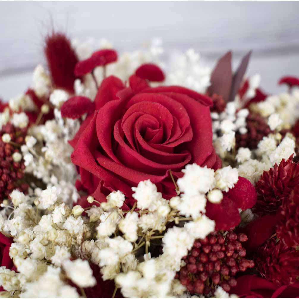 Ramo novia con rosas rojas Pasión