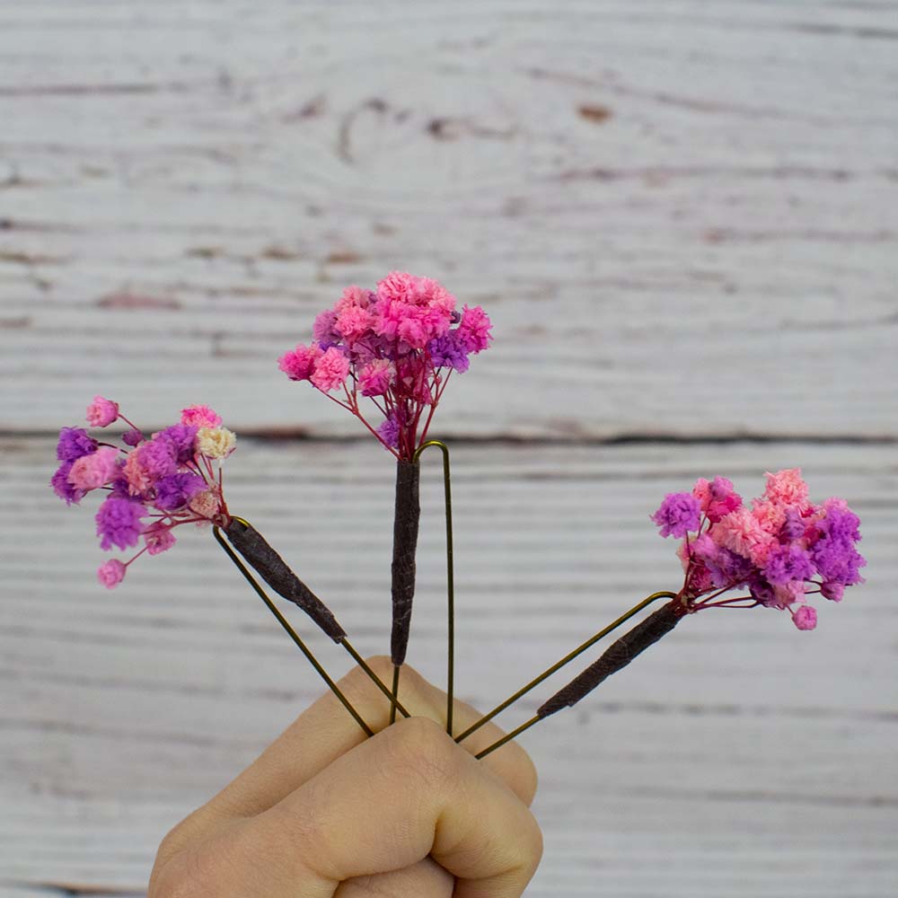 Flores moradas y rosadas Fiore