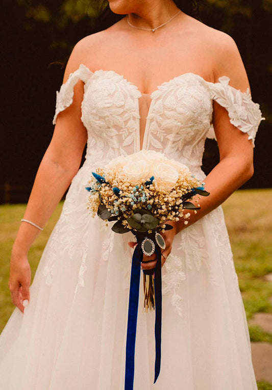 Ramo rosas crema Bran