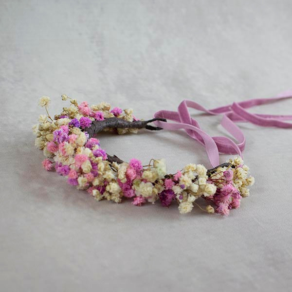 Pulsera de novia con flores Alba