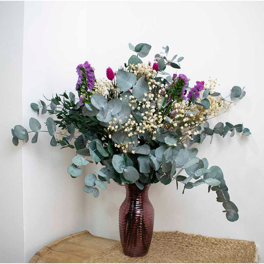 Ramo de eucalipto preservado grande Carlota