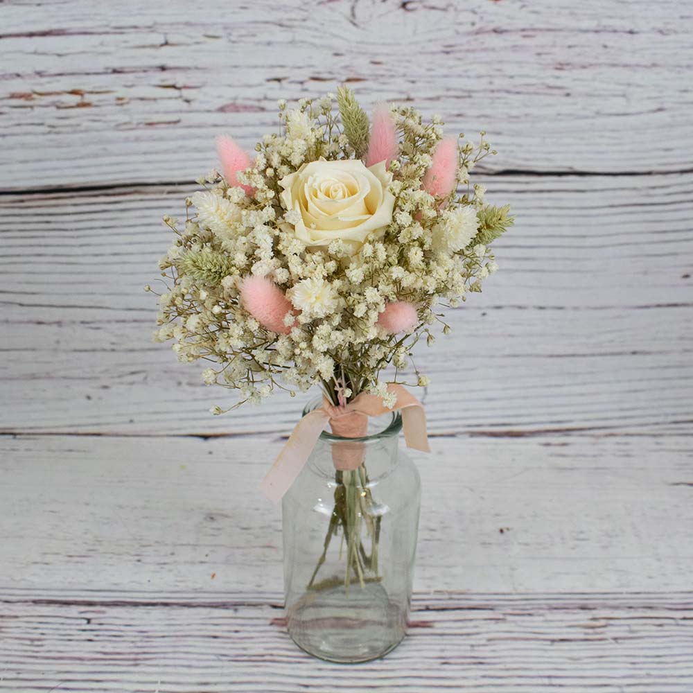 Ramillete réplica con rosa Nur