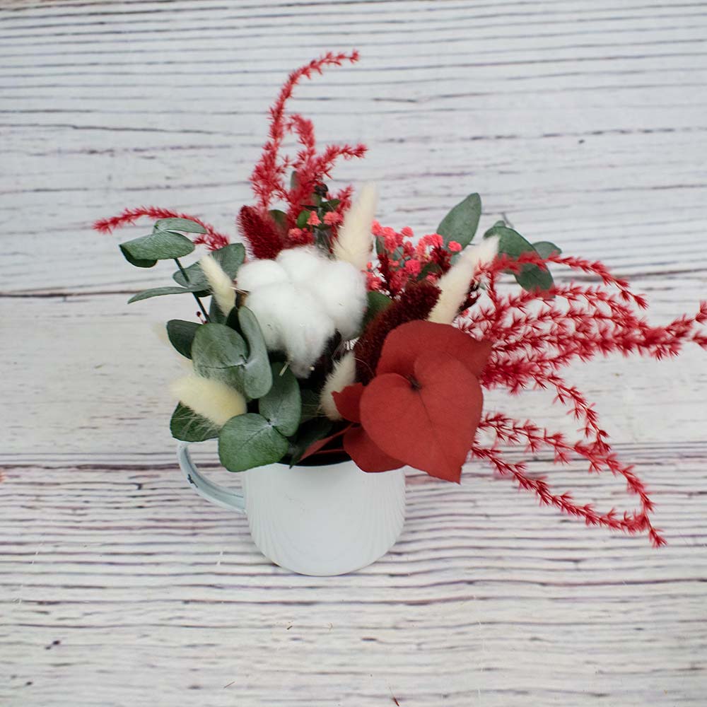 Centro flores Navidad Bailarín